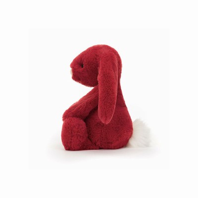 Jellycat Bashful Luxe Scarlett Bunnies UK | 39602PBGK
